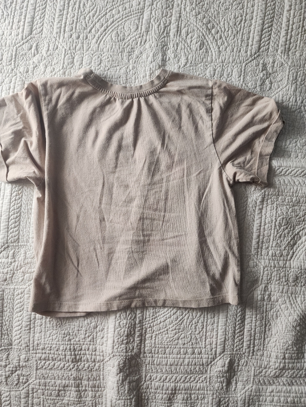 Graphic Tee - Ready to Change the World - Beige - Picture 4 of 4